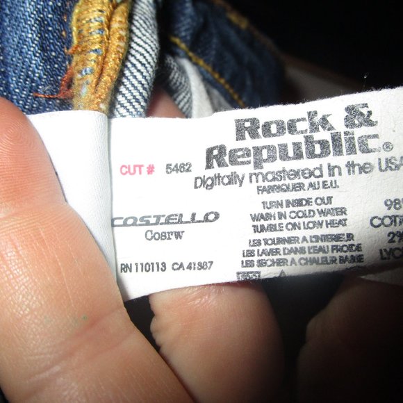 Rock & Republic  Costello Jeans - Picture 3 of 3